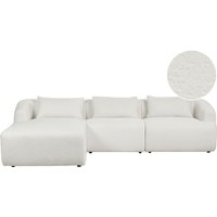 Ecksofa Cremeweiß Bouclé L-förmig 3-Sitzer Sofa mit Chaiselongue Rechtsseitig Wohnzimmermöbel Modern Wohnzimmer Ausstattung Wohnecke Sitzecke Ecksofa Cremeweiß Bouclé L-förmig 3-Sitzer Sofa mit Chaiselongue Rechtsseitig Wohnzimmermöbel Modern Wohnzimmer Ausstattung Wohnecke Sitzecke von BELIANI