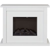 Elektrokamin Weiß MDF-Umrandung mit Heizfunktion Wärmefunktion Lüfter Thermostat LED-Flammeneffekt Fernbedienung Modern Wohnzimmer Wandkamin Elektrokamin Weiß MDF-Umrandung mit Heizfunktion Wärmefunktion Lüfter Thermostat LED-Flammeneffekt Fernbedienung Modern Wohnzimmer Wandkamin von BELIANI