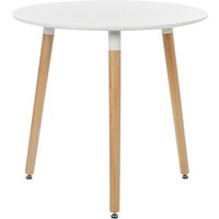 Esstisch BOMA Weiß 80 cm 80 cm von BELIANI