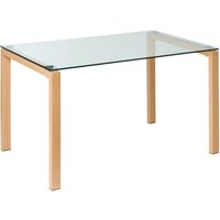 Esstisch TAVIRA Transparent 130 cm 80 cm von BELIANI