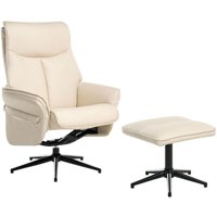 Fernsehsessel ERATO Kunstleder Hellbeige Fernsehsessel ERATO Kunstleder Hellbeige von BELIANI