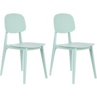 Gartenstuhl 2er Set KATTAVIA Mintgrün Gartenstuhl 2er Set KATTAVIA Mintgrün von BELIANI