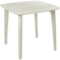 Gartentisch hellbeige Kunststoffgestell 4-Sitzer wetterfest für Garten Terrasse Außenbereich Outdoor Gartentisch hellbeige Kunststoffgestell 4-Sitzer wetterfest für Garten Terrasse Außenbereich Outdoor von BELIANI