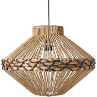 Hängeleuchte RABACCA Papierschnur Naturfarben von BELIANI