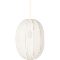 Hängelampe Weiß mit Nylon Schirm Modernes Design Beleuchtung Hängeleuchte Esszimmer Wohnzimmer Schlafzimmer Hängelampe Weiß mit Nylon Schirm Modernes Design Beleuchtung Hängeleuchte Esszimmer Wohnzimmer Schlafzimmer von BELIANI