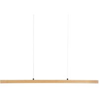 Hängelampe Weiß u. Beige aus Rattan Boho Stil Modern Hängeleuchte für Esstisch Esszimmer Wohnzimmer Schlafzimmer von BELIANI