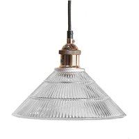 Hängeleuchte CURONE Glas Kupfer Hängeleuchte CURONE Glas Kupfer von BELIANI