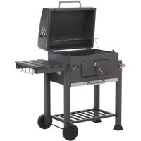 Holzkohlegrill PAVLOF Metall Schwarz Holzkohlegrill PAVLOF Metall Schwarz von BELIANI
