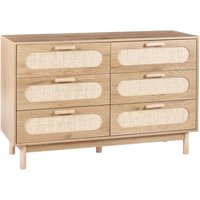 Kommode mit 6 Schubladen COSTELLO Hellbraun Kommode mit 6 Schubladen COSTELLO Hellbraun von BELIANI