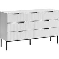 Kommode mit 7 Schubladen LEDUC Weiß Kommode mit 7 Schubladen LEDUC Weiß von BELIANI