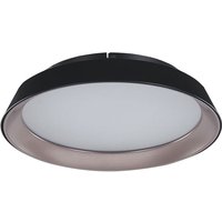 Led Deckenleuchte Schwarz Metall und Acryl Rund Flach Warmweiß Modern Unterputzmontage für Wohnzimmer Küche Bad Schlafzimmer Esszimmer Flur Led Deckenleuchte Schwarz Metall und Acryl Rund Flach Warmweiß Modern Unterputzmontage für Wohnzimmer Küche Bad Schlafzimmer Esszimmer Flur von BELIANI