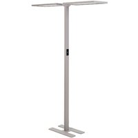 LED-Stehlampe Silber Metall 196 cm mit Bewegungsmelder Dimmbar Tageslichtsensor Touchfunktion Langes Kabel Bogenlampe Industrie Look Wohnzimmer LED-Stehlampe Silber Metall 196 cm mit Bewegungsmelder Dimmbar Tageslichtsensor Touchfunktion Langes Kabel Bogenlampe Industrie Look Wohnzimmer von BELIANI