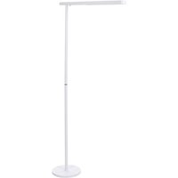 LED-Stehlampe Weiß Metall 186 cm Langes Kabel mit Schalter Eckig Bogenlampe Industrie Design Wohnzimmer Ausstattung Beleuchtung LED-Stehlampe Weiß Metall 186 cm Langes Kabel mit Schalter Eckig Bogenlampe Industrie Design Wohnzimmer Ausstattung Beleuchtung von BELIANI