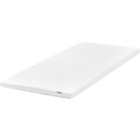 Beliani - Matratzentopper Weiß Gelschaum 90 x 200 cm Polyester Bezug Komfort Schaumtopper Beliani - Matratzentopper Weiß Gelschaum 90 x 200 cm Polyester Bezug Komfort Schaumtopper von BELIANI