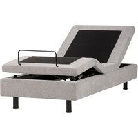 Polsterbett Hellgrau Stoffbezug 80x200 cm Elektrisch Verstellbar Fernbedienung Ohne Kopfteil Schlafzimmer Kinderzimmer Einzelbett Polsterbett Hellgrau Stoffbezug 80x200 cm Elektrisch Verstellbar Fernbedienung Ohne Kopfteil Schlafzimmer Kinderzimmer Einzelbett von BELIANI