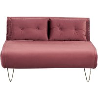 Schlafsofa 2-Sitzer VESTFOLD Samtstoff Rosa Schlafsofa 2-Sitzer VESTFOLD Samtstoff Rosa von BELIANI