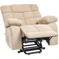 Sessel Beige Stoff Elektrisch Verstellbar mit Armlehnen Fußablage Relaxfunktion Modern Bequem Relaxsessel Fernsehsessel Wohnzimmer Sessel Beige Stoff Elektrisch Verstellbar mit Armlehnen Fußablage Relaxfunktion Modern Bequem Relaxsessel Fernsehsessel Wohnzimmer von BELIANI