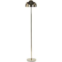 Stehlampe Gold 148 cm aus Stahl mit langem Kabel mit Schalter rund Industrie Look Modernes Design - Gold von BELIANI