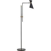 Stehlampe Schwarz 155 bis 180 cm Elegant Modern Verstellbar für Wohnzimmer Schlafzimmer Flur von BELIANI