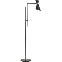 Stehlampe Schwarz 155 bis 180 cm Elegant Modern Verstellbar für Wohnzimmer Schlafzimmer Flur Stehlampe Schwarz 155 bis 180 cm Elegant Modern Verstellbar für Wohnzimmer Schlafzimmer Flur von BELIANI