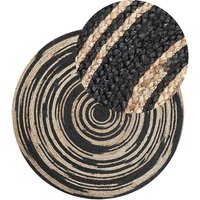 Teppich ARTORA Beige ø 140 cm Jute Teppich ARTORA Beige ø 140 cm Jute von BELIANI