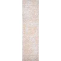 Teppich Beige Baumwolle Rechteckig 80x300 cm Kurzflor Orientalisches Muster Antik-Optik Vintage Flurteppich Läufer für Fußbodenheizung - Beige von BELIANI