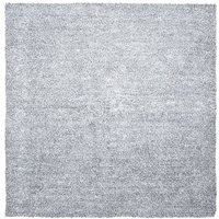 Teppich Grau Meliert Polyester 200 x 200 cm Quadratisch Hochflor Modern Maschinengetuftet Fußbodenheizung Geeignet Wohnzimmer Schlafzimmer Flur von BELIANI