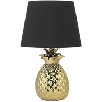 Tischlampe PINEAPPLE Keramik Gold von BELIANI