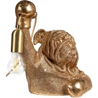 Tischlampe Hund MIKE Gold Tischlampe Hund MIKE Gold von BELIANI