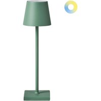Beliani - Tischlampe Grün Metall Kabellos Wiederaufladbar Akku Touch Funktion led Dimmfunktion usb Kabel Indoor Outdoor Tischleuchte Schreibtischlampe Beliani - Tischlampe Grün Metall Kabellos Wiederaufladbar Akku Touch Funktion led Dimmfunktion usb Kabel Indoor Outdoor Tischleuchte Schreibtischlampe von BELIANI