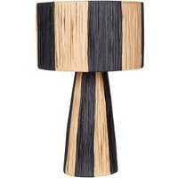 Tischlampe Naturfarben u. Schwarz Palmblatt Trommelfrom 41 cm Papierschirm u. -fuß Boho-Stil Langes Kabel mit Schalter Schlafzimmer Ausstattung Tischlampe Naturfarben u. Schwarz Palmblatt Trommelfrom 41 cm Papierschirm u. -fuß Boho-Stil Langes Kabel mit Schalter Schlafzimmer Ausstattung von BELIANI