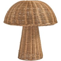 Tischlampe Pilz ALERO Rattan Naturfarben Tischlampe Pilz ALERO Rattan Naturfarben von BELIANI