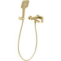 Wandmontierte Bad-Dusch-Mischbatterie TARAPOTO Gold von BELIANI