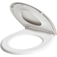 WC-Sitz FAGNANO Soft-Close-Funktion Duroplast Weiß von BELIANI