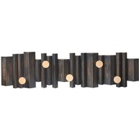 Wandgarderobe ZILLAH Schwarz von BELIANI