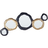Wandspiegel CHARNY 109 cm 44 cm Metall Schwarz / Gold Wandspiegel CHARNY 109 cm 44 cm Metall Schwarz / Gold von BELIANI