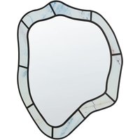 Wandspiegel LIVERDUN 64 cm 86 cm Hellblau von BELIANI