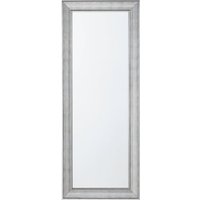 Beliani - Wandspiegel Silber 50 x 130 cm Kunststoff und Glas Rechteckig Klassisch - Silber von BELIANI