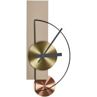 Wanduhr CEVINS 31 cm Metall Beige Wanduhr CEVINS 31 cm Metall Beige von BELIANI