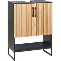 Waschbeckenunterschrank MISCANTI Bambusholz 60 cm Hellbraun Waschbeckenunterschrank MISCANTI Bambusholz 60 cm Hellbraun von BELIANI