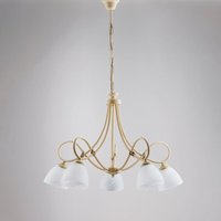 Anna – Dreieckige Deckenleuchte aus Metall und weiß lackiertem Aluminium mit integrierter led H.7 – Ø50 – BL249-P50T von BELIGHT