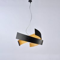 Elisa – Pendelleuchte schwarz, Rostoptik/Antikgold, lasergeschnitten, Ø57, 3-flammig – BL226-3-NOR - Belight Elisa – Pendelleuchte schwarz, Rostoptik/Antikgold, lasergeschnitten, Ø57, 3-flammig – BL226-3-NOR - Belight von BELIGHT