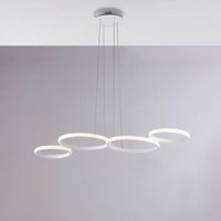 Annie – Deckenleuchte aus Metall und schwarz-weiß lackiertem Aluminium mit integrierter CCT-LED + Fernbedienung H.6 – Ø50 – BL321-PBC Annie – Deckenleuchte aus Metall und schwarz-weiß lackiertem Aluminium mit integrierter CCT-LED + Fernbedienung H.6 – Ø50 – BL321-PBC von BELIGHT