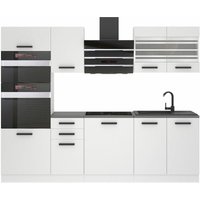 Belini - Küchenzeile Küchenblock Tracy - Küchenmöbel 240 cm Einbauküche Vollausstattung ohne Elektrogeräten mit Hängeschränke und Unterschränke, ohne von BELINI