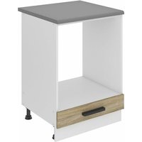 Unterschrank Küche, Küchenunterschrank 60 cm Breite. sdp Küchenunterschrank mit Arbeitsplatte. Küchenschrank ohne Tür, mit Schubladen, Sonoma-Eiche von BELINI