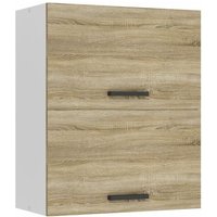 Hängeschrank Küche, Küchenschränke SGP2. Breite 60 cm. Oberschrank mit 2 Türen, Küchenhängeschränke, Wandschrank Hängend, Sonoma-Eiche - Belini von BELINI