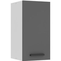 Hängeschrank Küche, Küchenschränke sg. Breite 30 cm. Oberschrank mit 1 Tür, Küchenhängeschränke, Wandschrank Hängend, Silber matt - Belini Hängeschrank Küche, Küchenschränke sg. Breite 30 cm. Oberschrank mit 1 Tür, Küchenhängeschränke, Wandschrank Hängend, Silber matt - Belini von BELINI