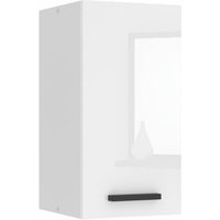 Hängeschrank Küche, Küchenschränke sg. Breite 30 cm. Oberschrank mit 1 Tür, Küchenhängeschränke, Wandschrank Hängend, Weiß Hochglanz - Belini Hängeschrank Küche, Küchenschränke sg. Breite 30 cm. Oberschrank mit 1 Tür, Küchenhängeschränke, Wandschrank Hängend, Weiß Hochglanz - Belini von BELINI