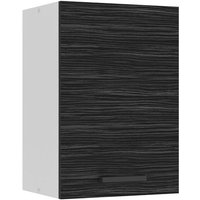 Hängeschrank Küche, Küchenschränke sg. Breite 40 cm. Oberschrank mit 1 Tür, Küchenhängeschränke, Wandschrank Hängend, Königliches Ebenholz - Belini von BELINI