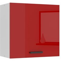 Belini - Hängeschrank Küche, Küchenschränke sg. Breite 60 cm. Oberschrank mit 1 Tür, Küchenhängeschränke, Wandschrank Hängend, Rot Hochglanz von BELINI